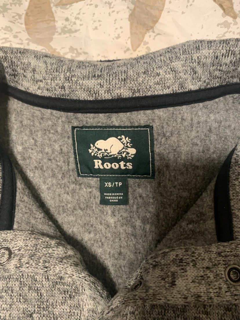 Roots Grey Quarter-Snap Pullover - photo 2