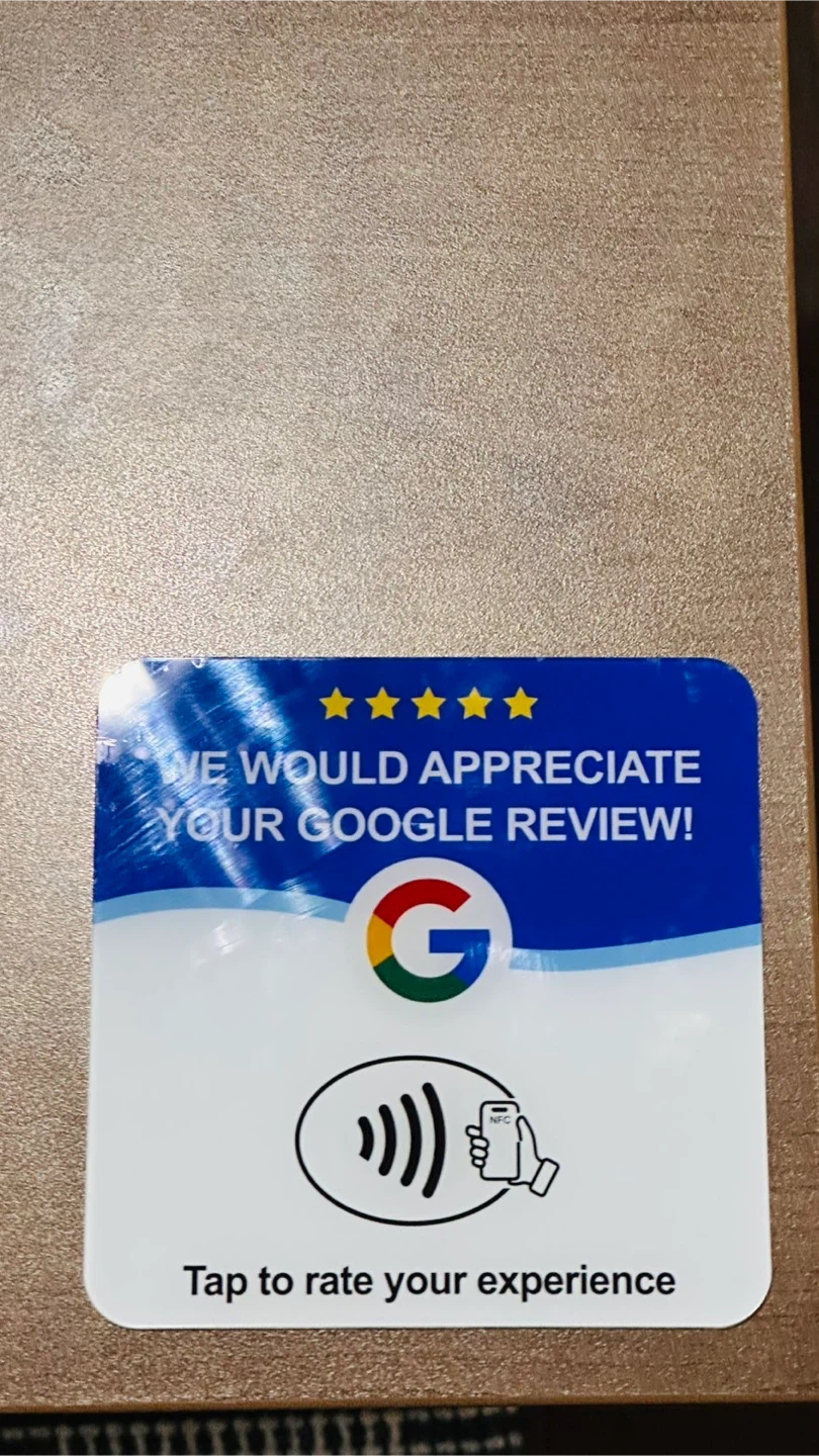 Google Review NFC Cards - Instant 5-Star Reviews - photo 2