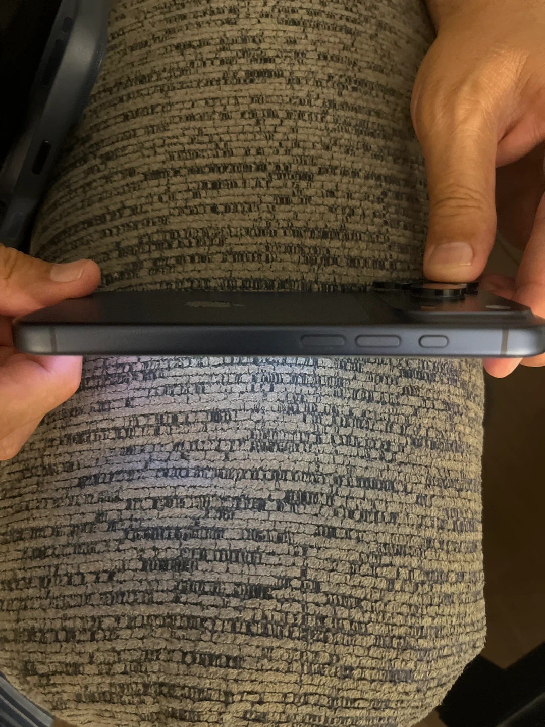 Apple iPhone 1 7 Pro, 256GB, Blue Titanium - photo 5