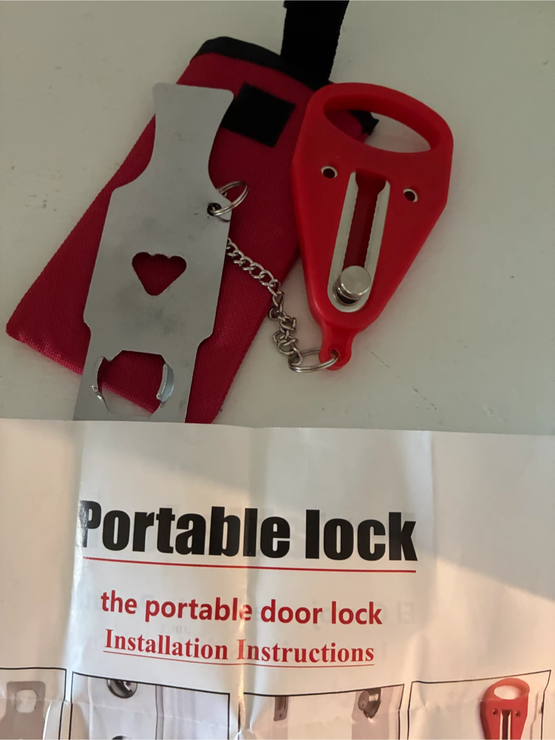 MOVING SALE Portable Door Lock