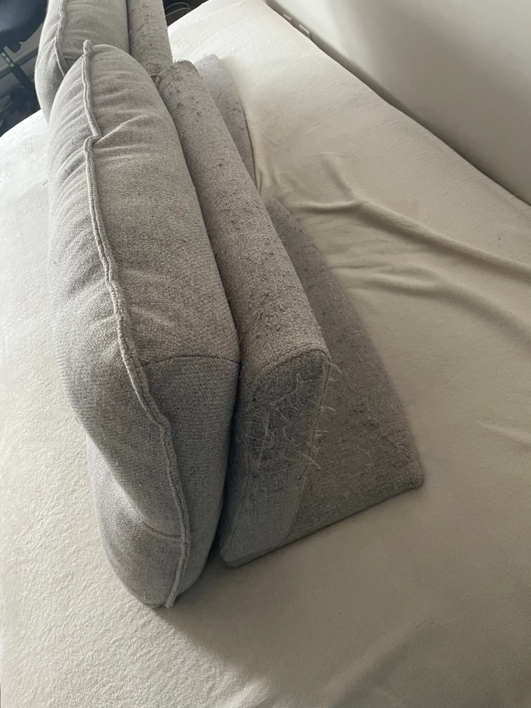 Grey convertible sofa bed - photo 3