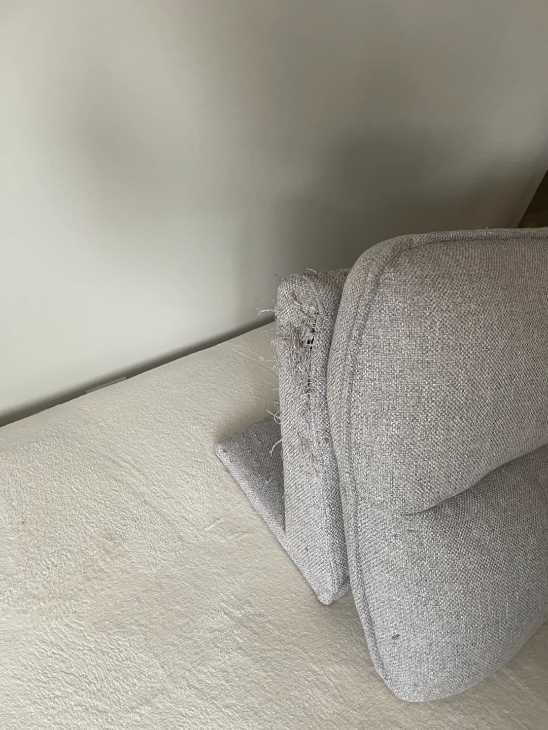 Grey convertible sofa bed - photo 4