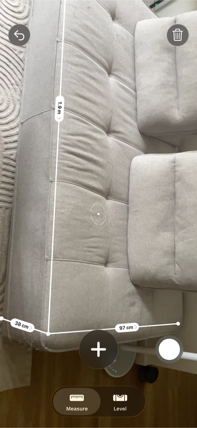Grey convertible sofa bed - photo 5