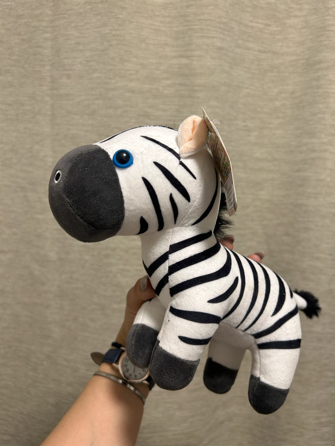Plush Zebra Toy - photo 2