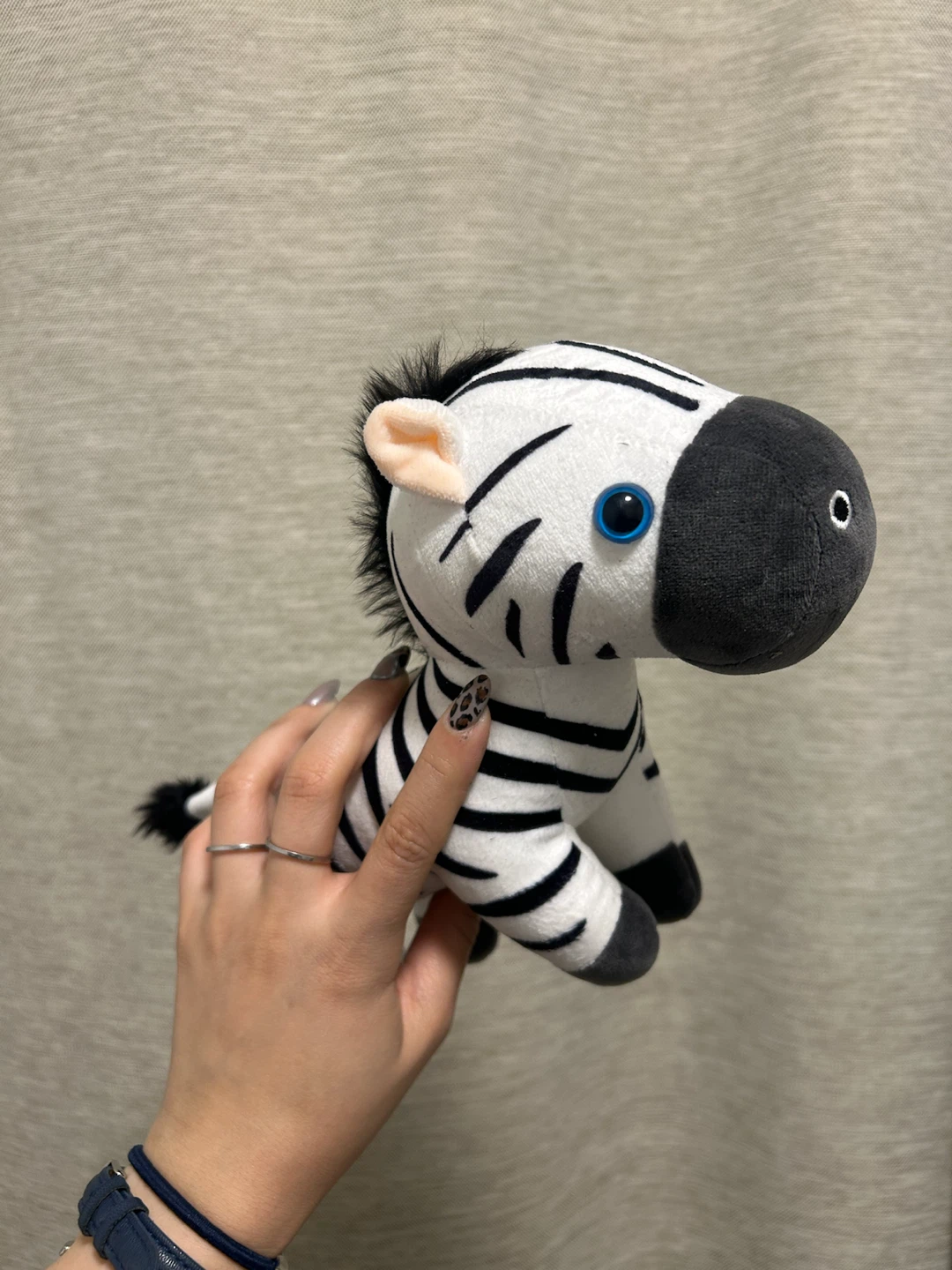 Plush Zebra Toy - photo 4