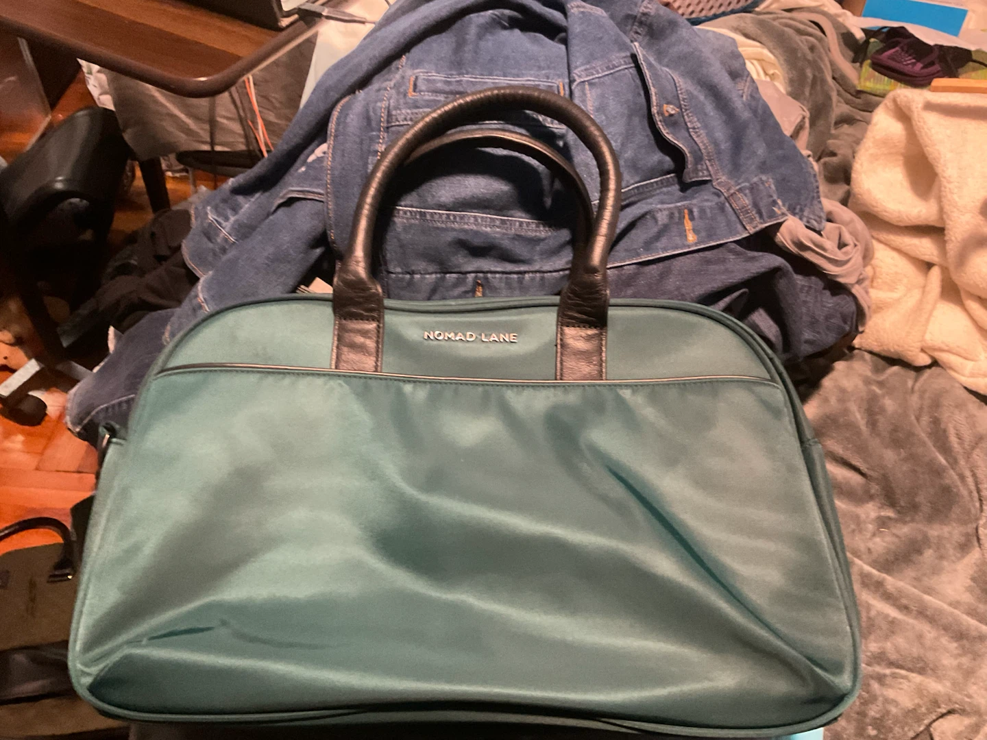 Nomad Lane Teal Travel Bag