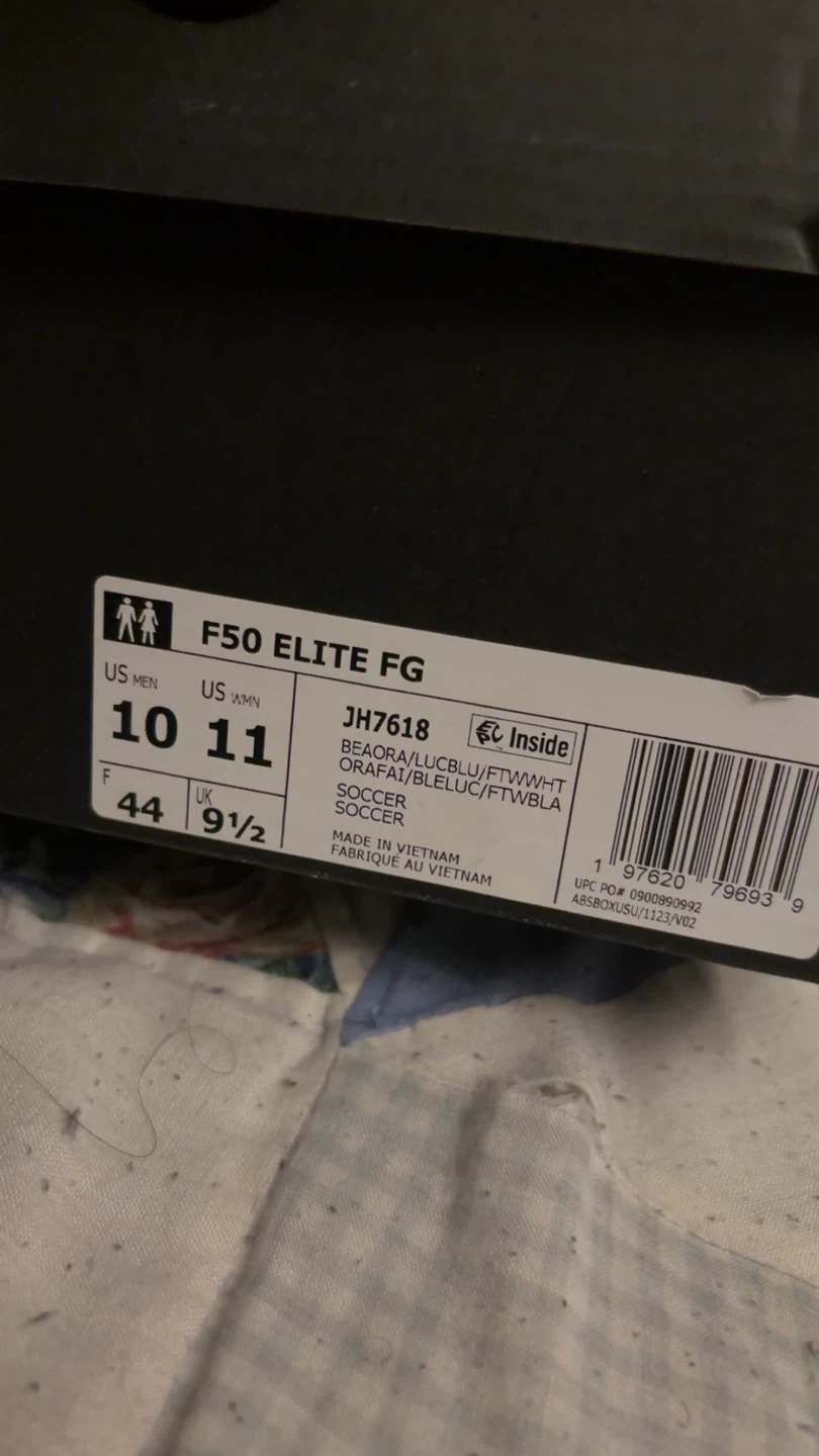 Adidas F50 Elite FG Soccer Cleats Size 10 US - photo 3