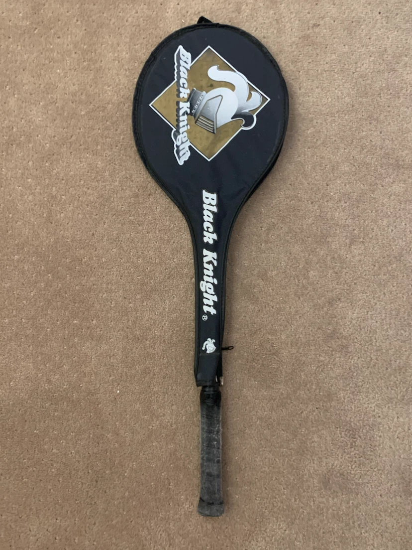 Black Knight Badminton Racket with Case - photo 2