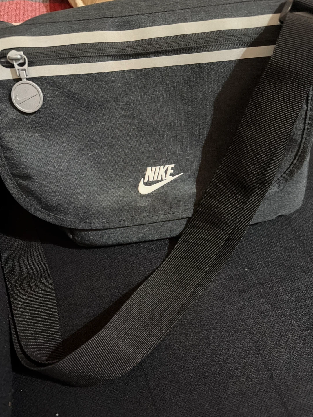 Nike Charcoal Crossbody Sling Bag