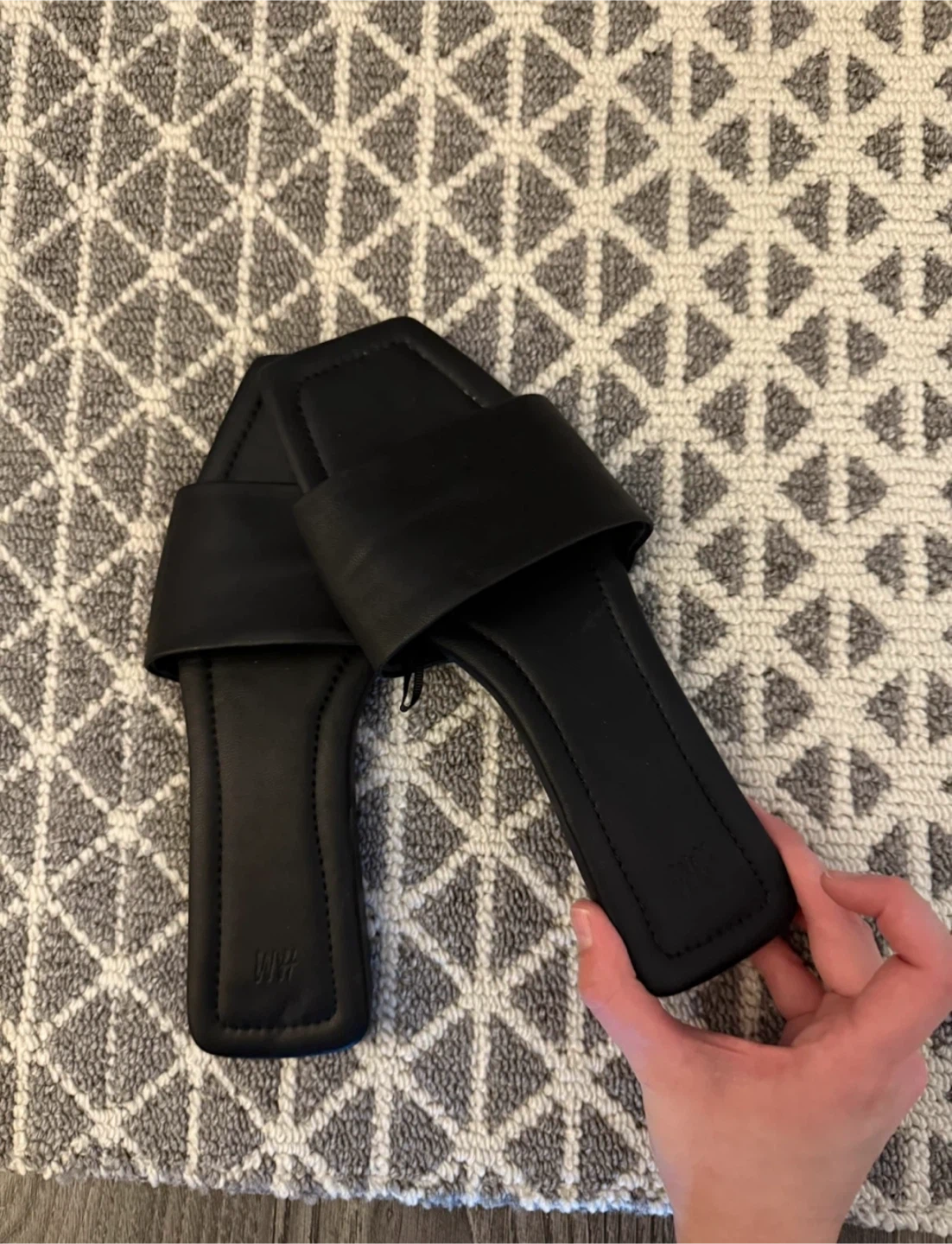 H&M leather sandals - size 9