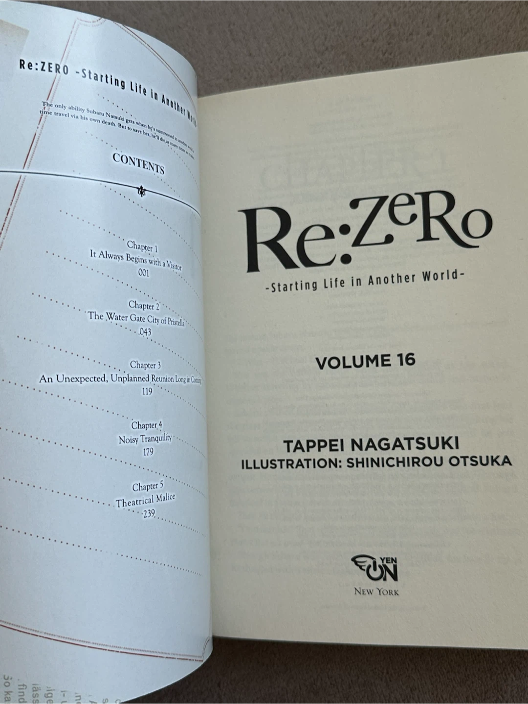 Re:ZERO -Starting Life in Another World- Volume 16 - photo 5