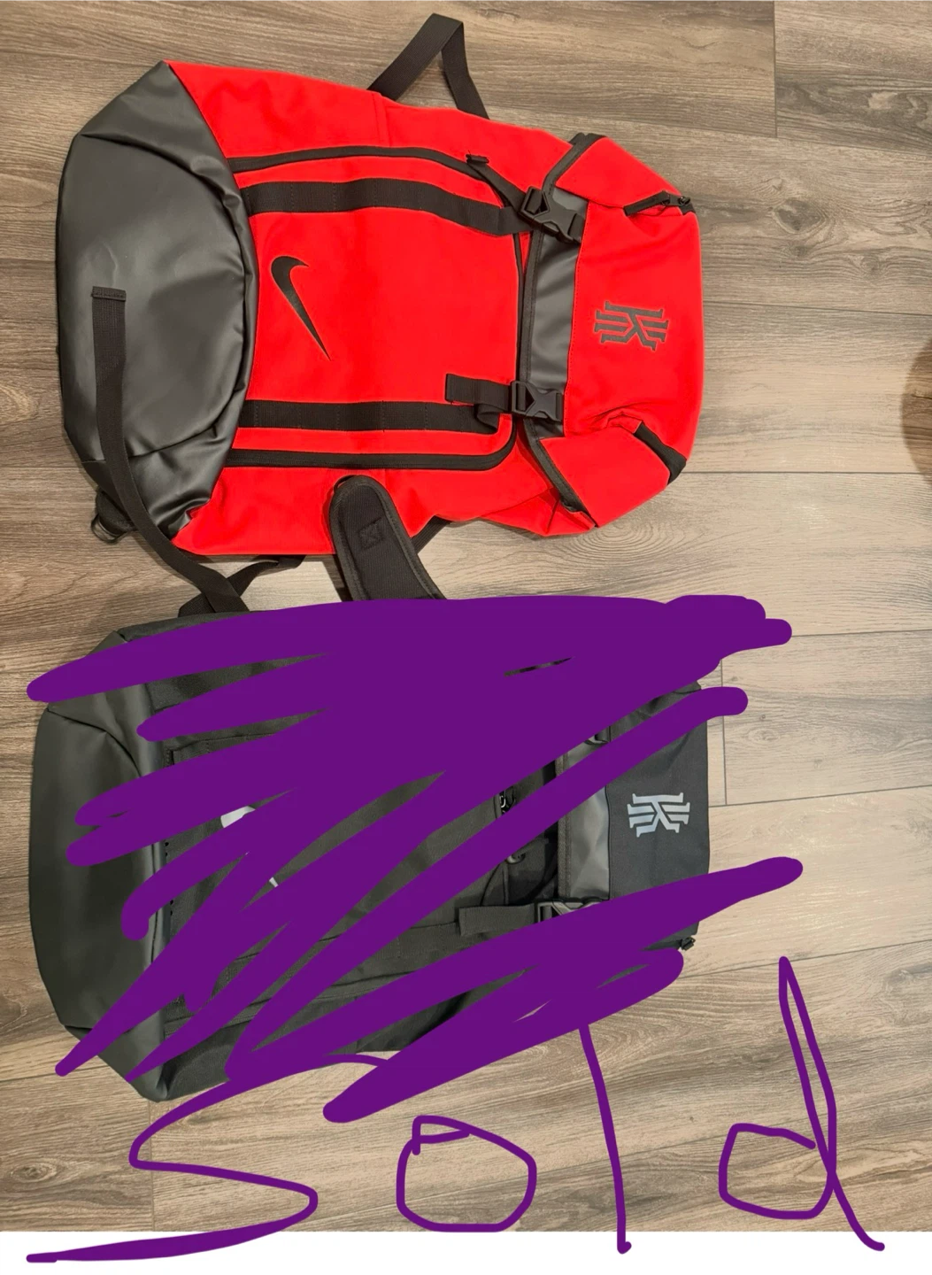 2 Nike Kyrie Irving Backpacks