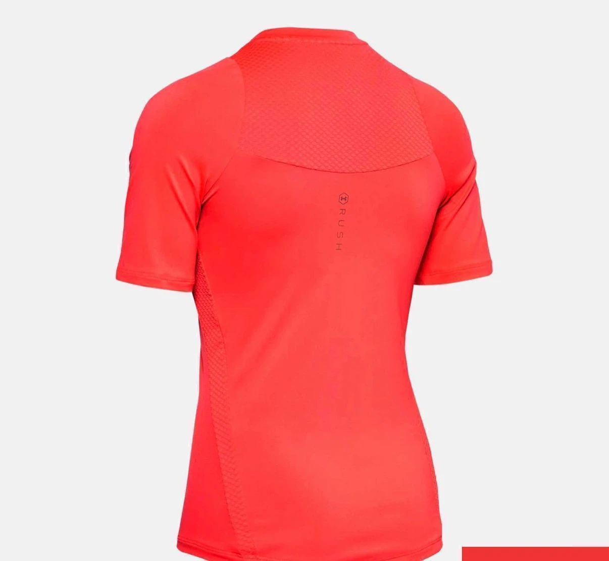 T-shirt rush top gray / orange L, Under Armour - photo 4