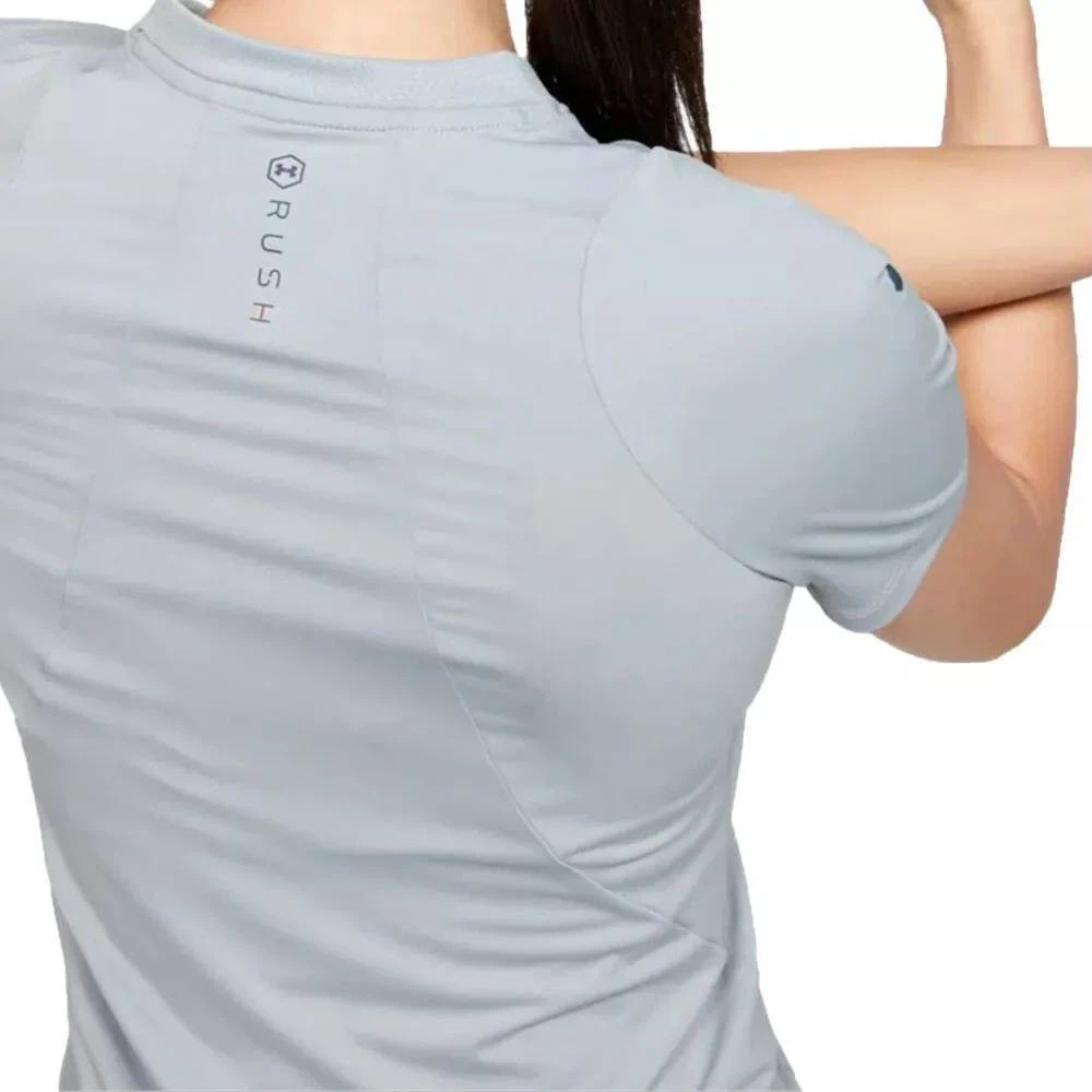 T-shirt rush top gray / orange L, Under Armour - photo 5