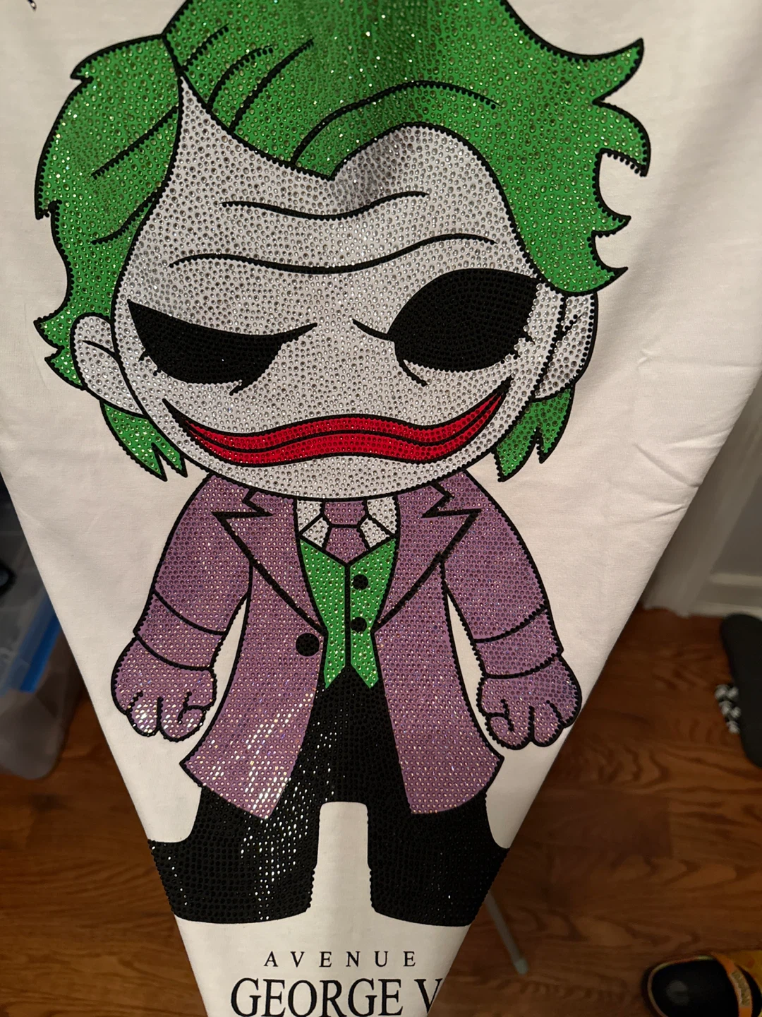 Paris Joker Rhinestone T-Shirt - photo 4