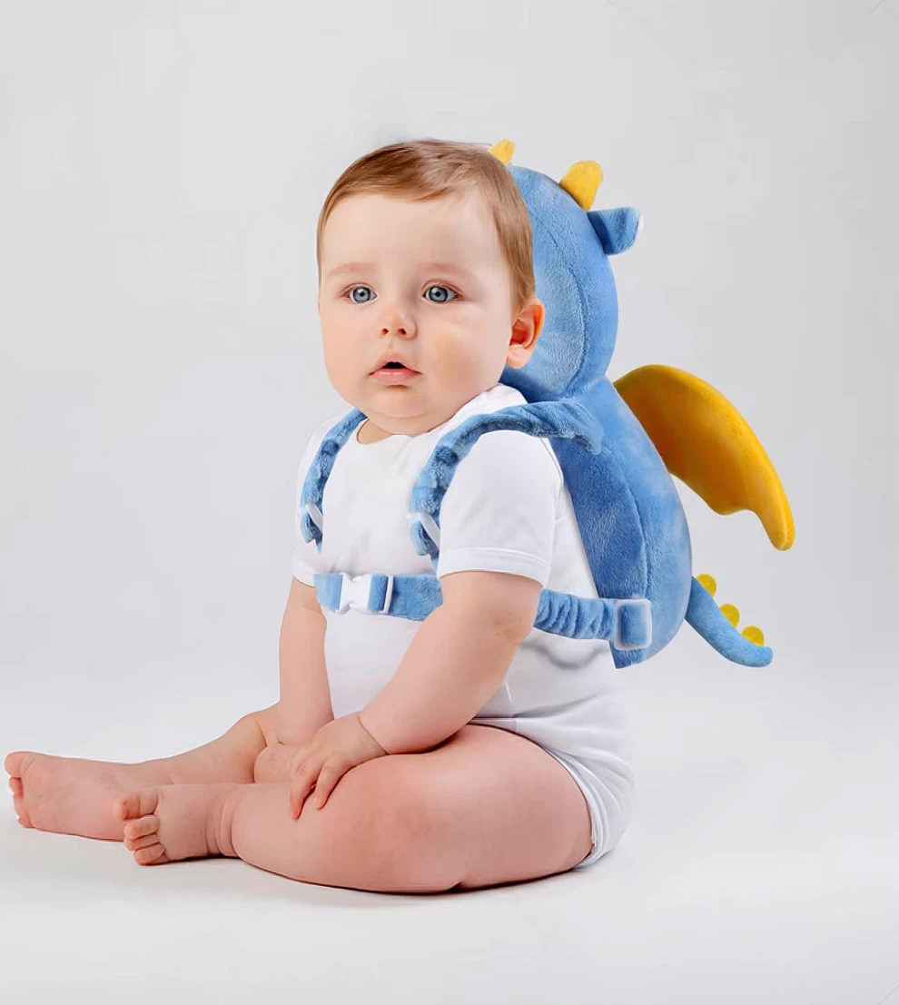 Baby Dragon Head Protection Backpack