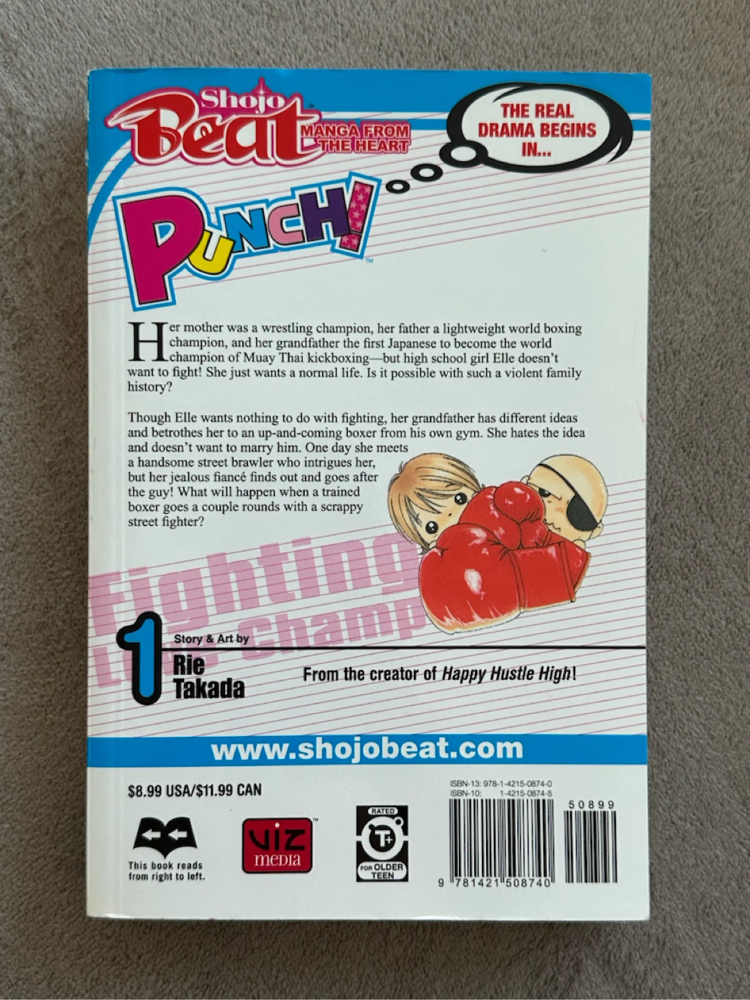 Punch! Vol. 1 Manga by Rie Takada - photo 3