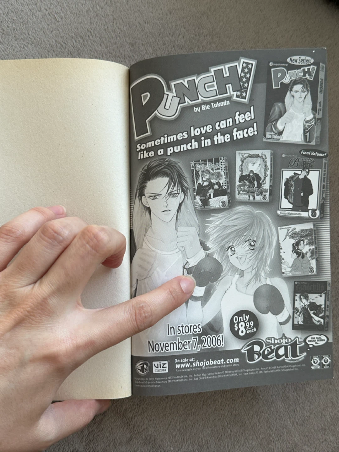 Punch! Vol. 1 Manga by Rie Takada - photo 5