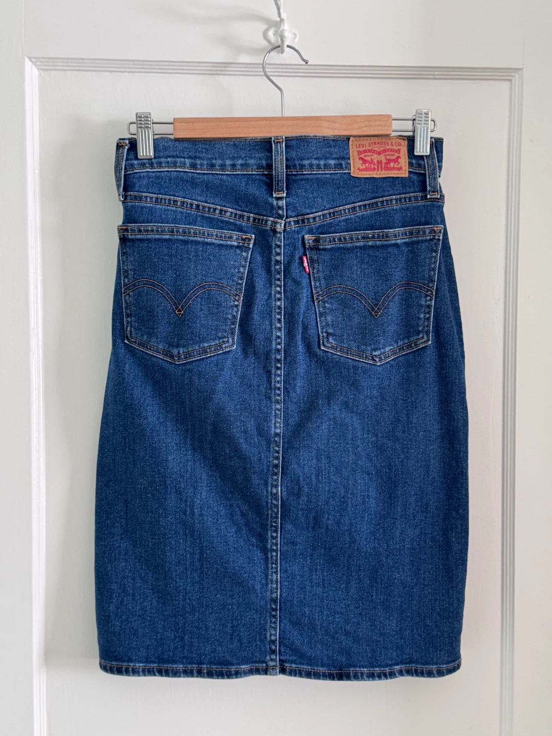 Levi Strauss & Co. Denim Button-Front Skirt - photo 2