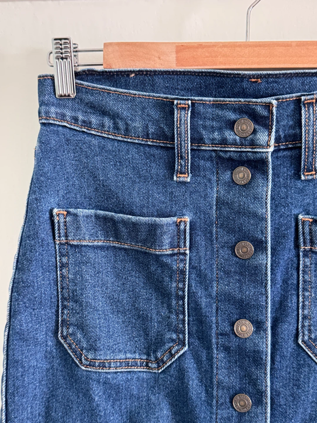 Levi Strauss & Co. Denim Button-Front Skirt - photo 4