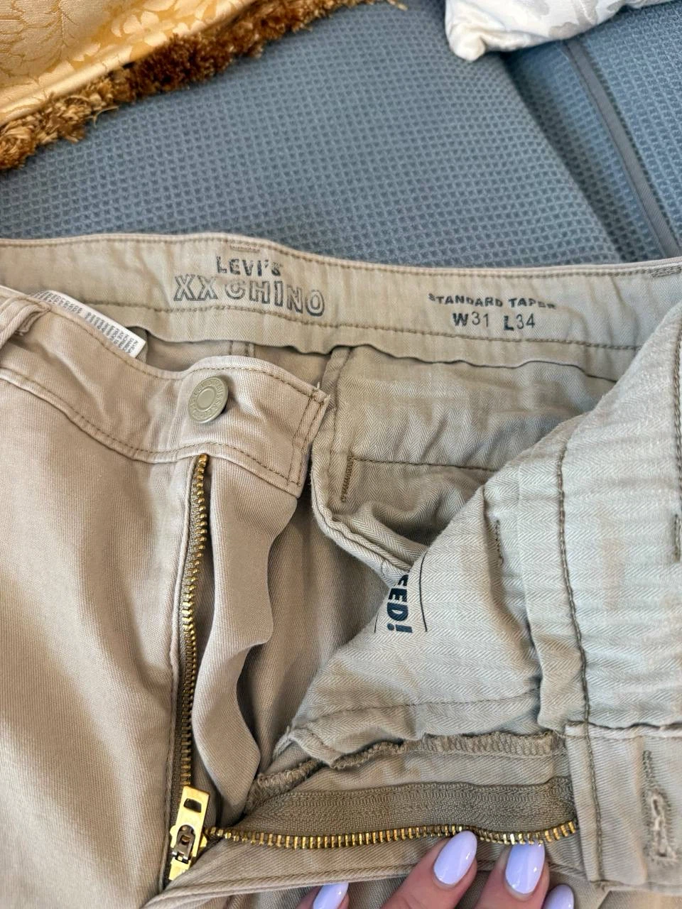 Levi’s XX CHINO AUTHENTIC STRAIGHT FIT MEN'S PANTS W31 L34 - photo 5