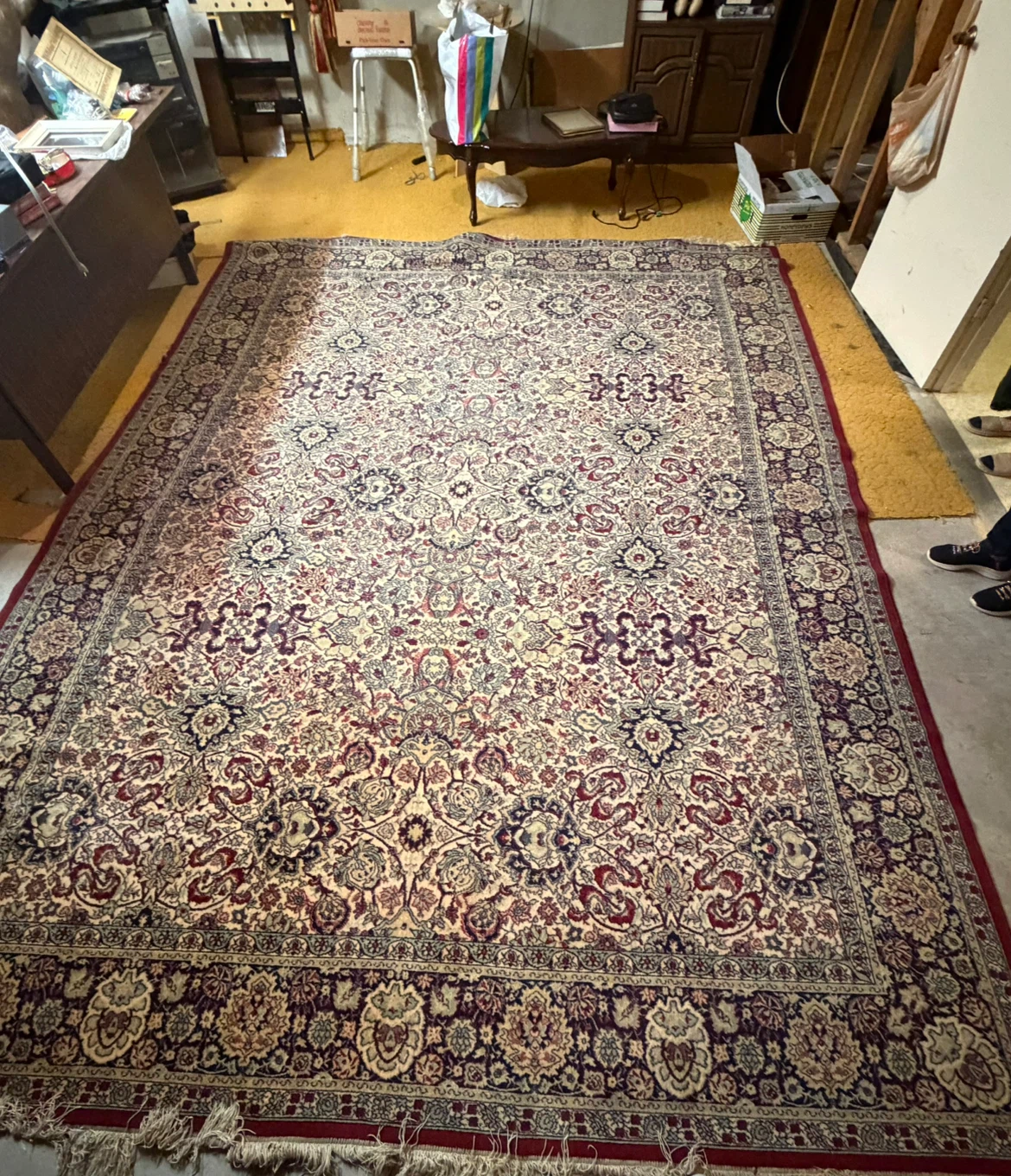 Traditional Persian-style area rug