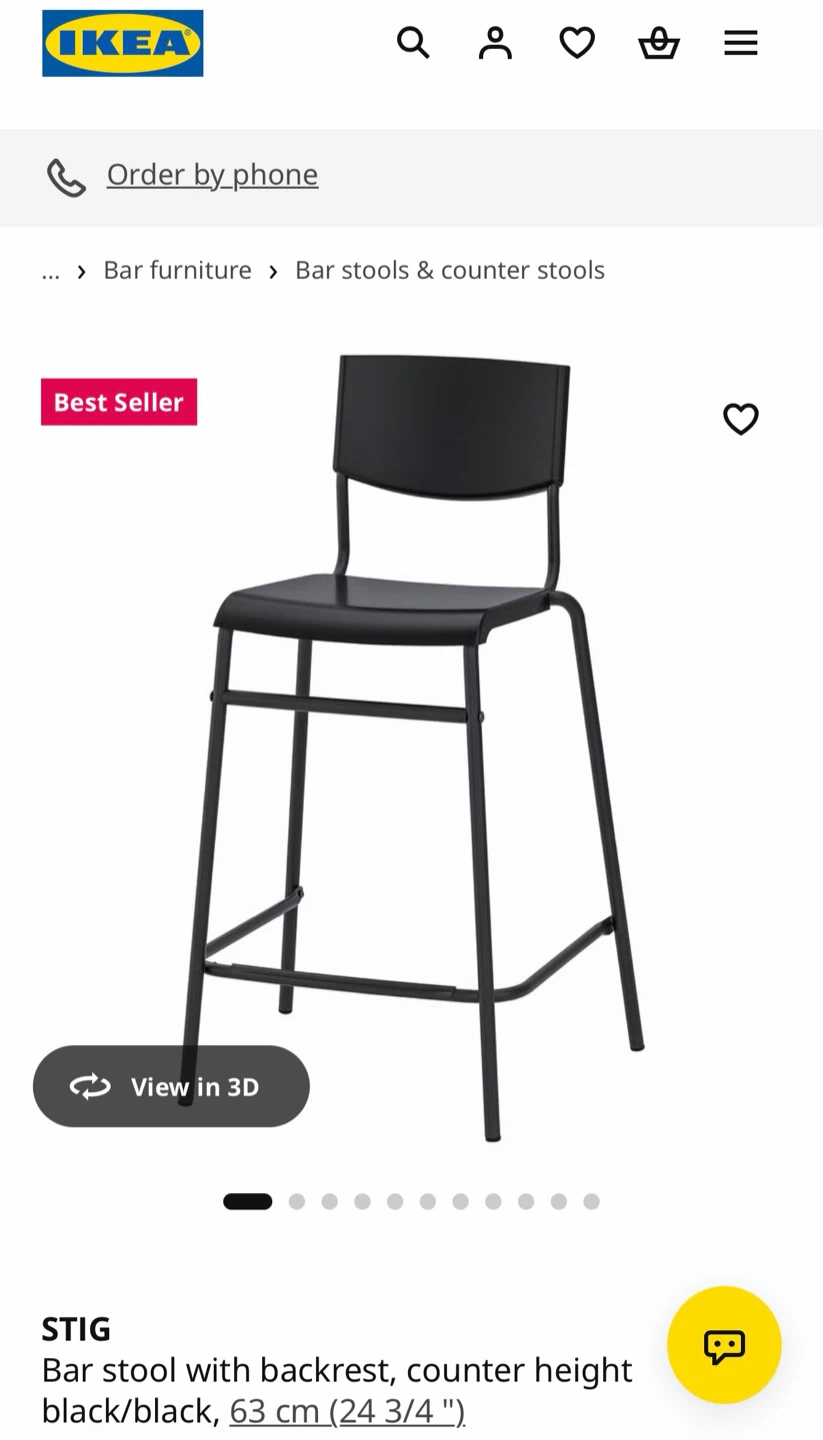 IKEA STIG Bar Stools