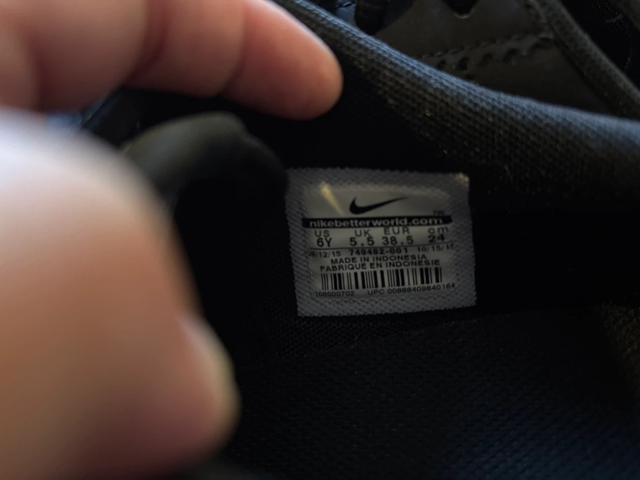 Nike Classic Cortez Black and White Shoes - photo 2