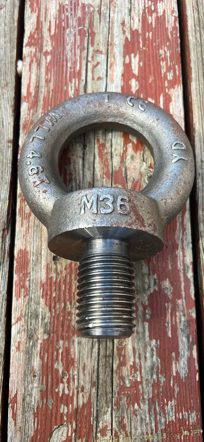 M36 Industrial Lifting Eye Bolt