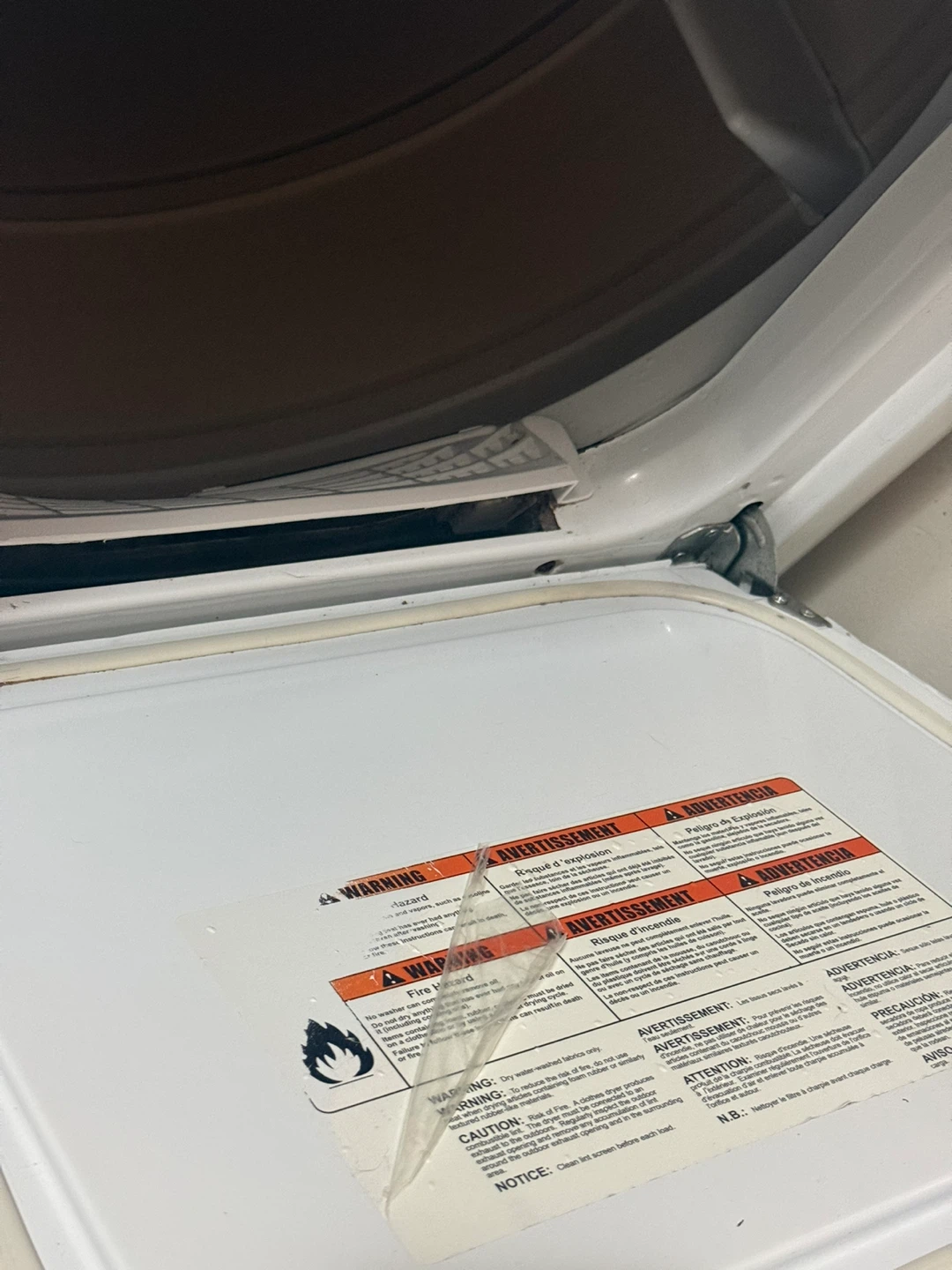 Haier HLTD500ACW Electric Clothes Dryer - photo 5