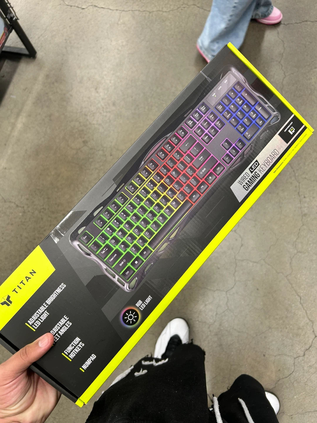 Titan Wired LED Gaming Keyboard