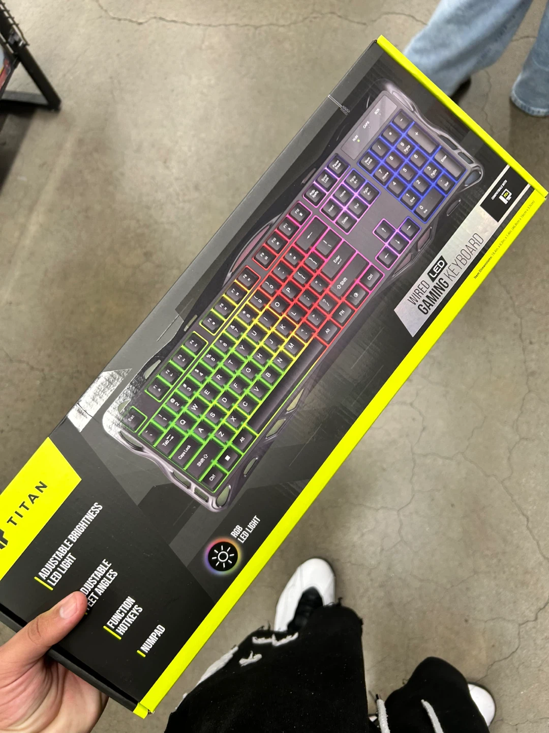 Titan Wired LED Gaming Keyboard - photo 2