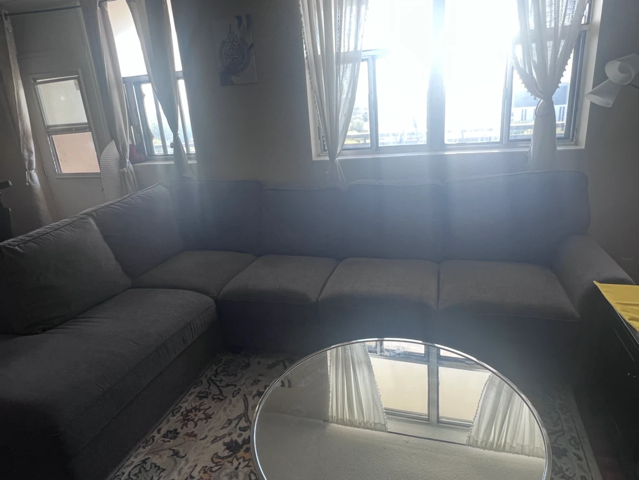 Dark Grey Sectional Sofa
