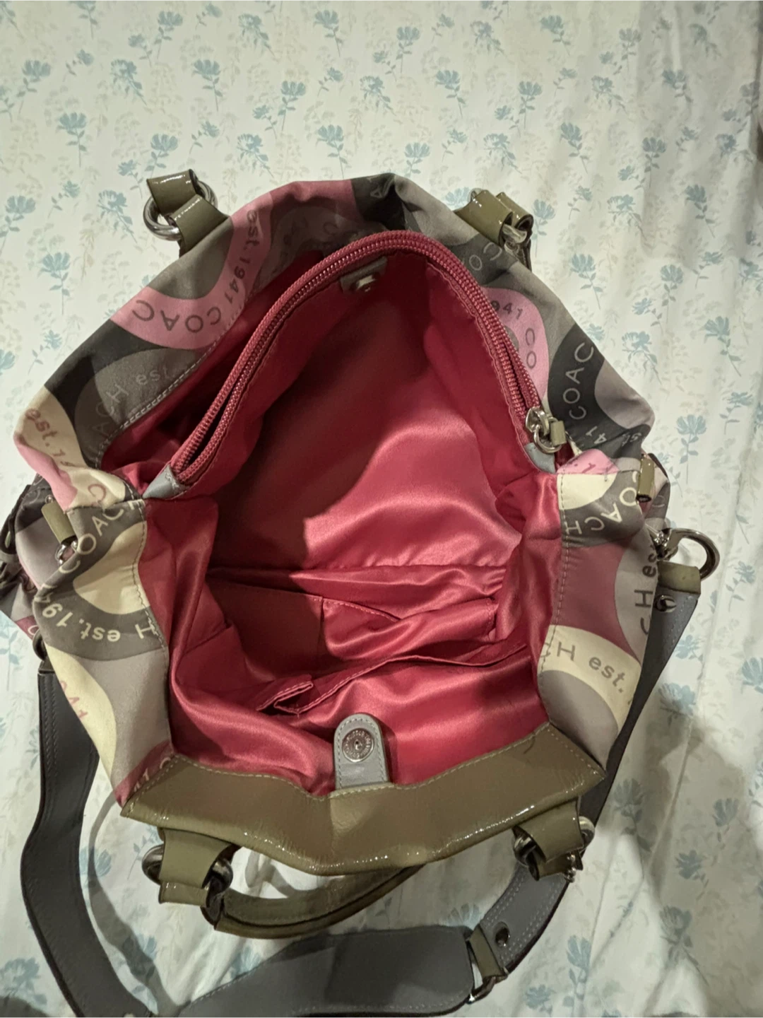Coach Signature C Print Shoulder Bag ⚽ - photo 4