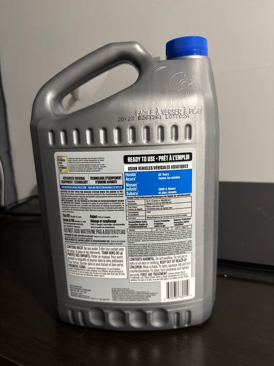 Prestone Max Antifreeze + Coolant, 3.78L - photo 2