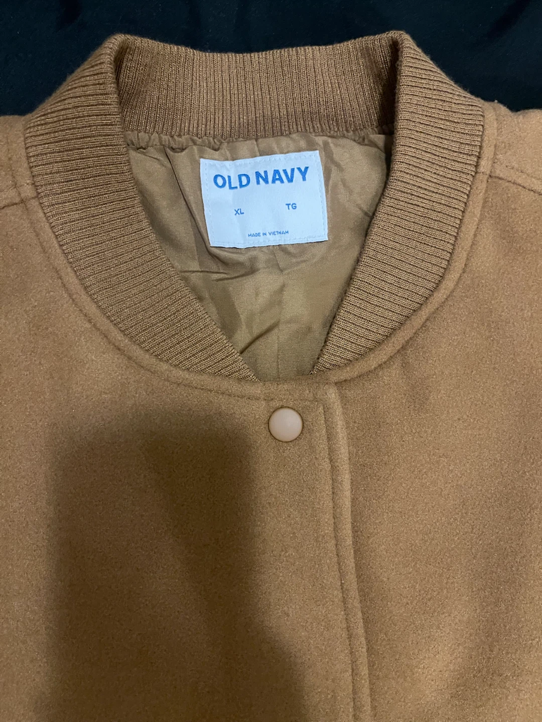Old Navy Varsity Jacket Camel - photo 2
