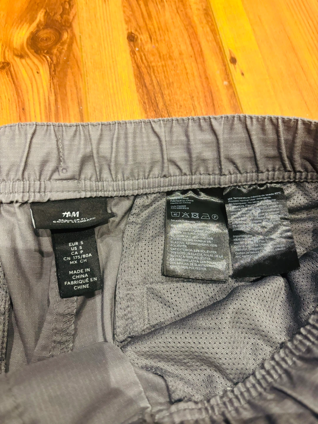 BN - H&M Grey Cargo Pants - photo 4