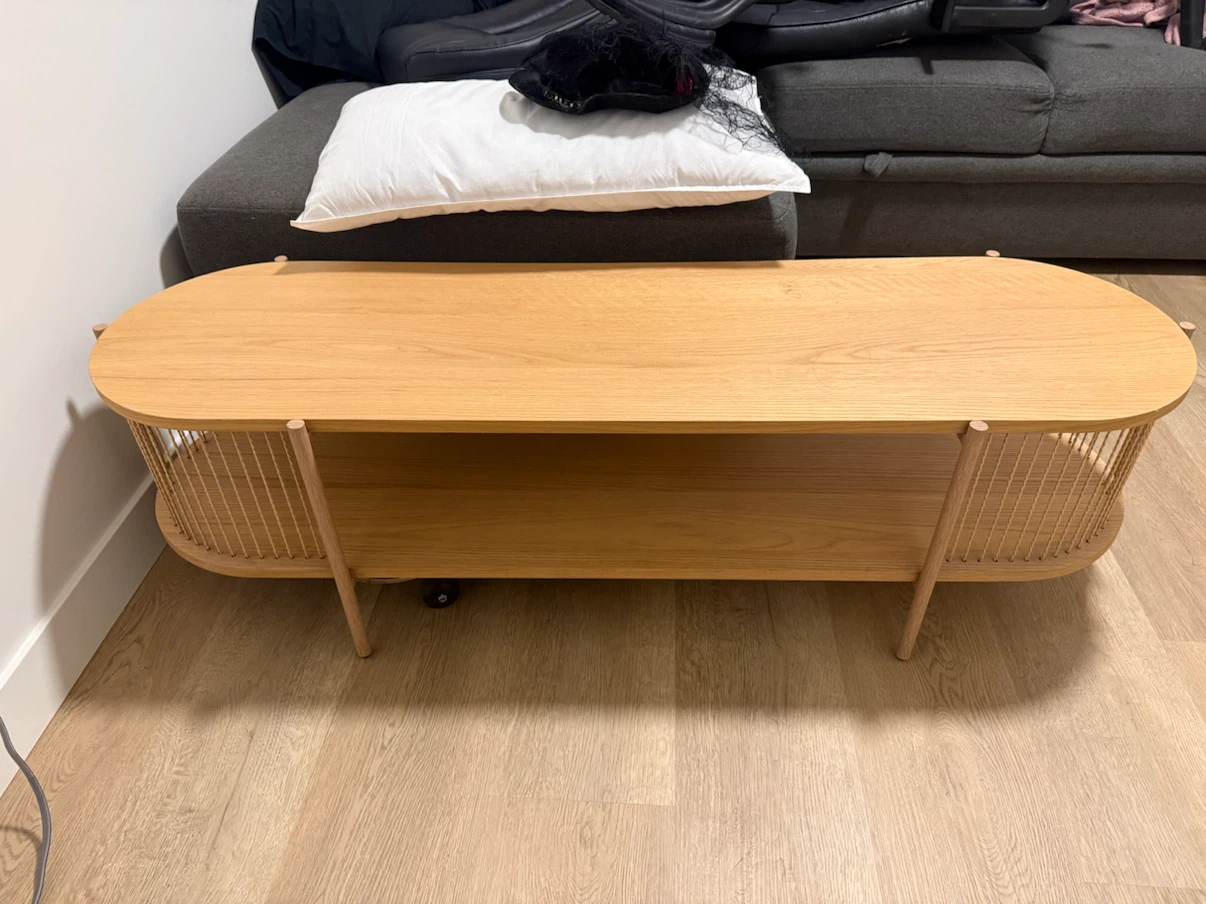 Oak TV Stand - photo 2