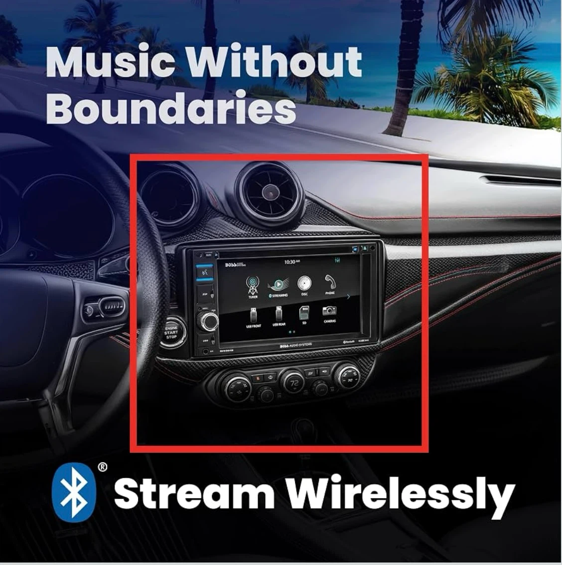 Boss Audio Systems BV9364B Double-DIN Car Stereo - photo 4