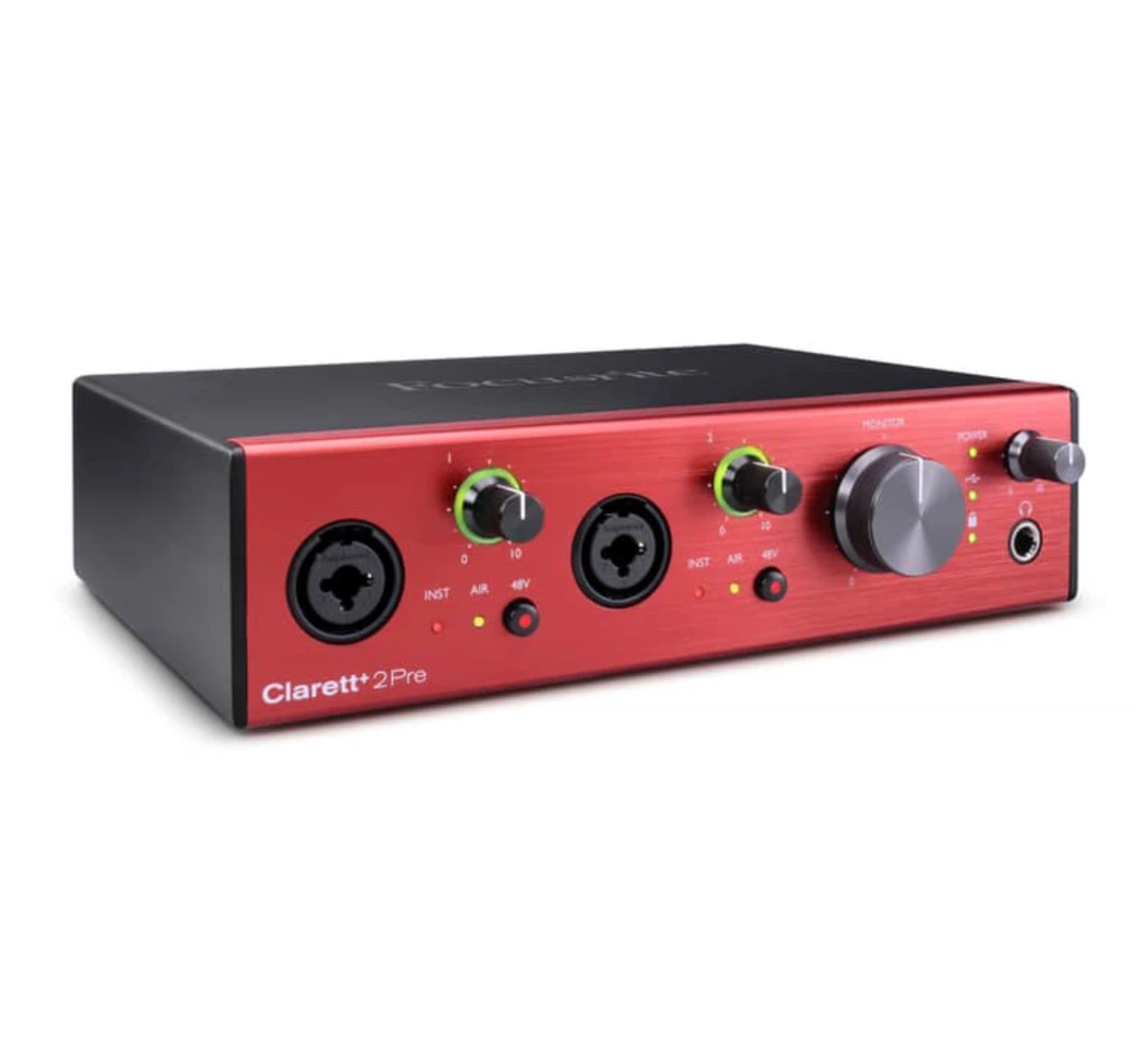 Focusrite Clarett+ 2Pre Audio Interface