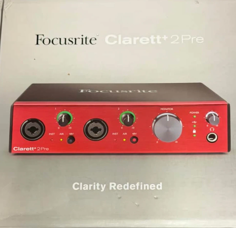 Focusrite Clarett+ 2Pre Audio Interface - photo 2