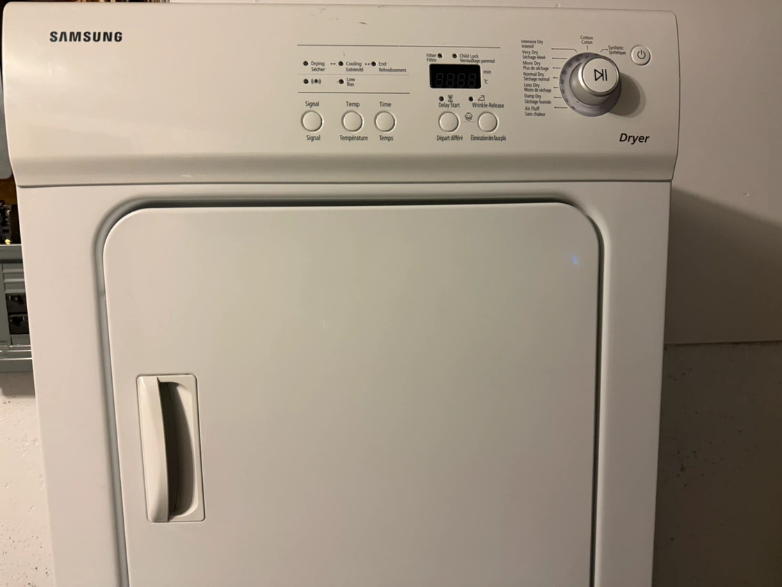Samsung Stackable Washer and Dryer Set - photo 4