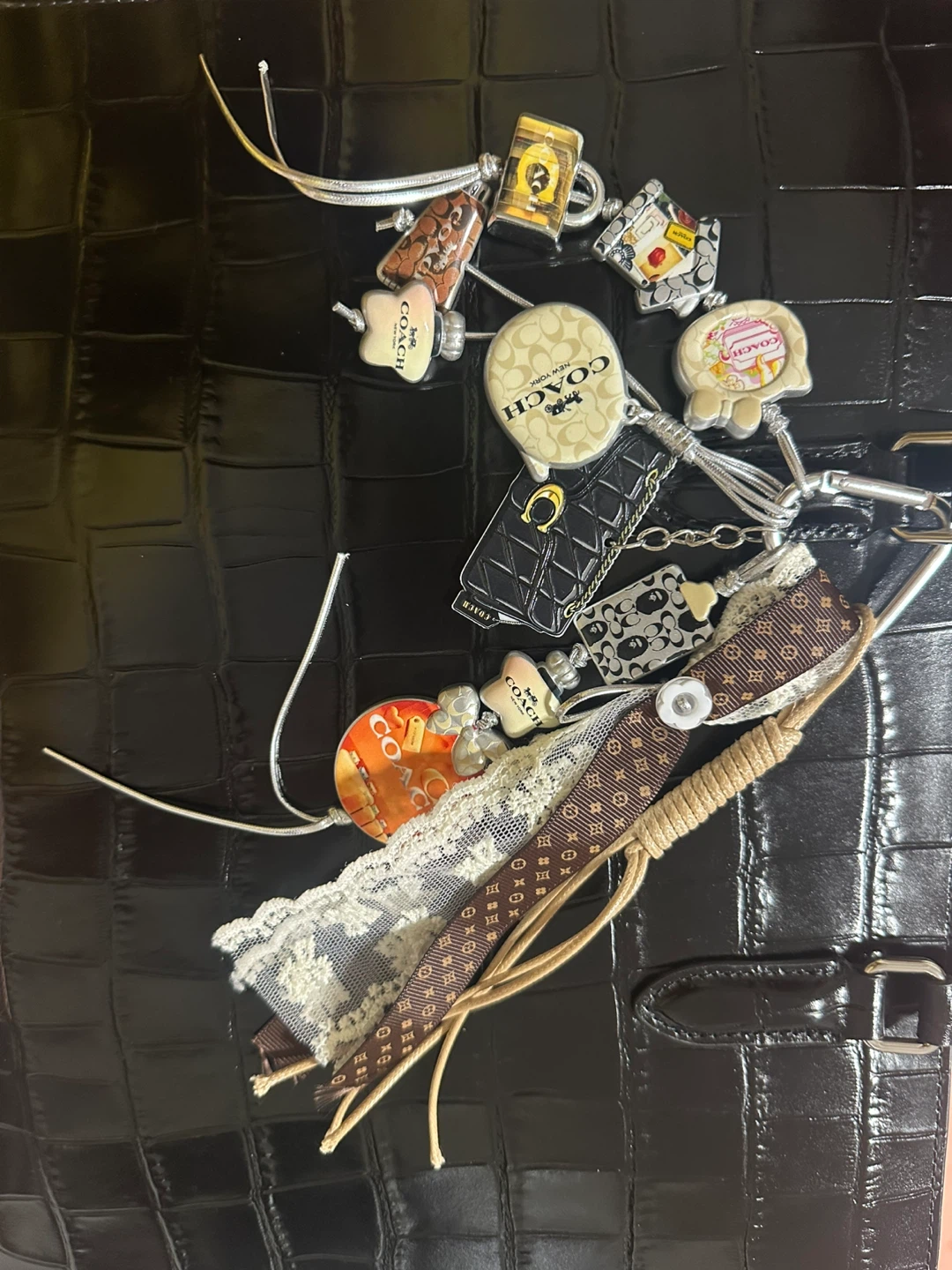 Luxury Brand Inspired Decorative Bag Charms - photo 3