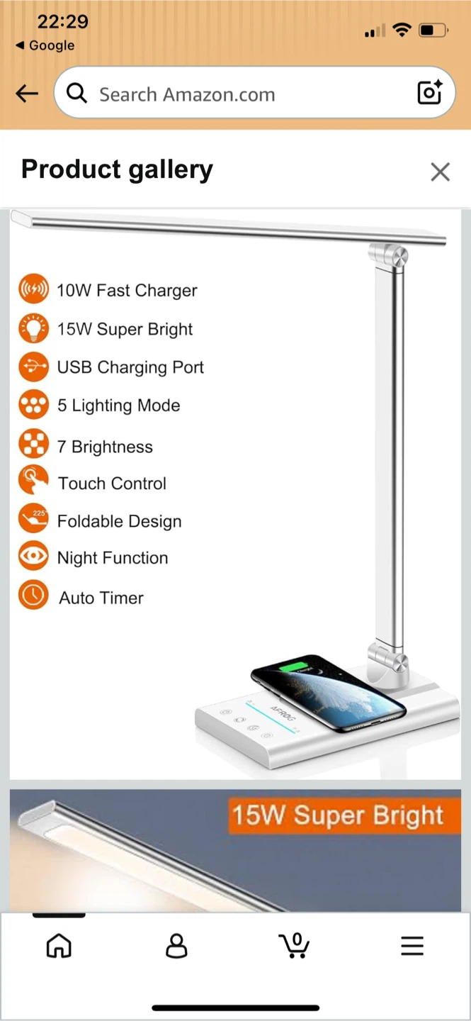 $25 left and $45 LED Lamp - photo 3