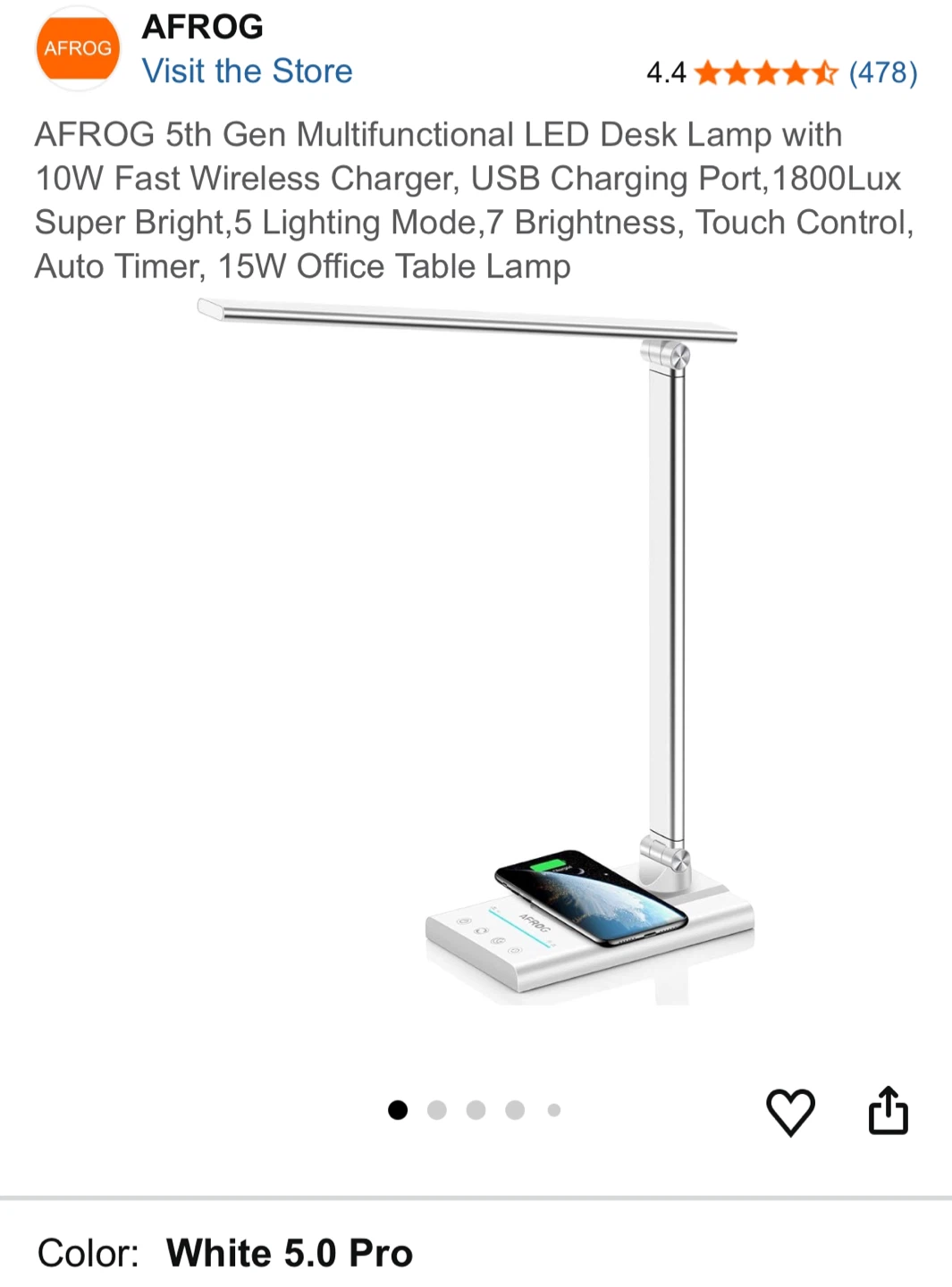 $25 left and $45 LED Lamp - photo 4