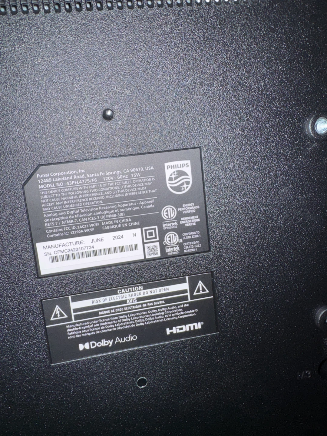 Philips Roku TV (mint condition) - photo 2