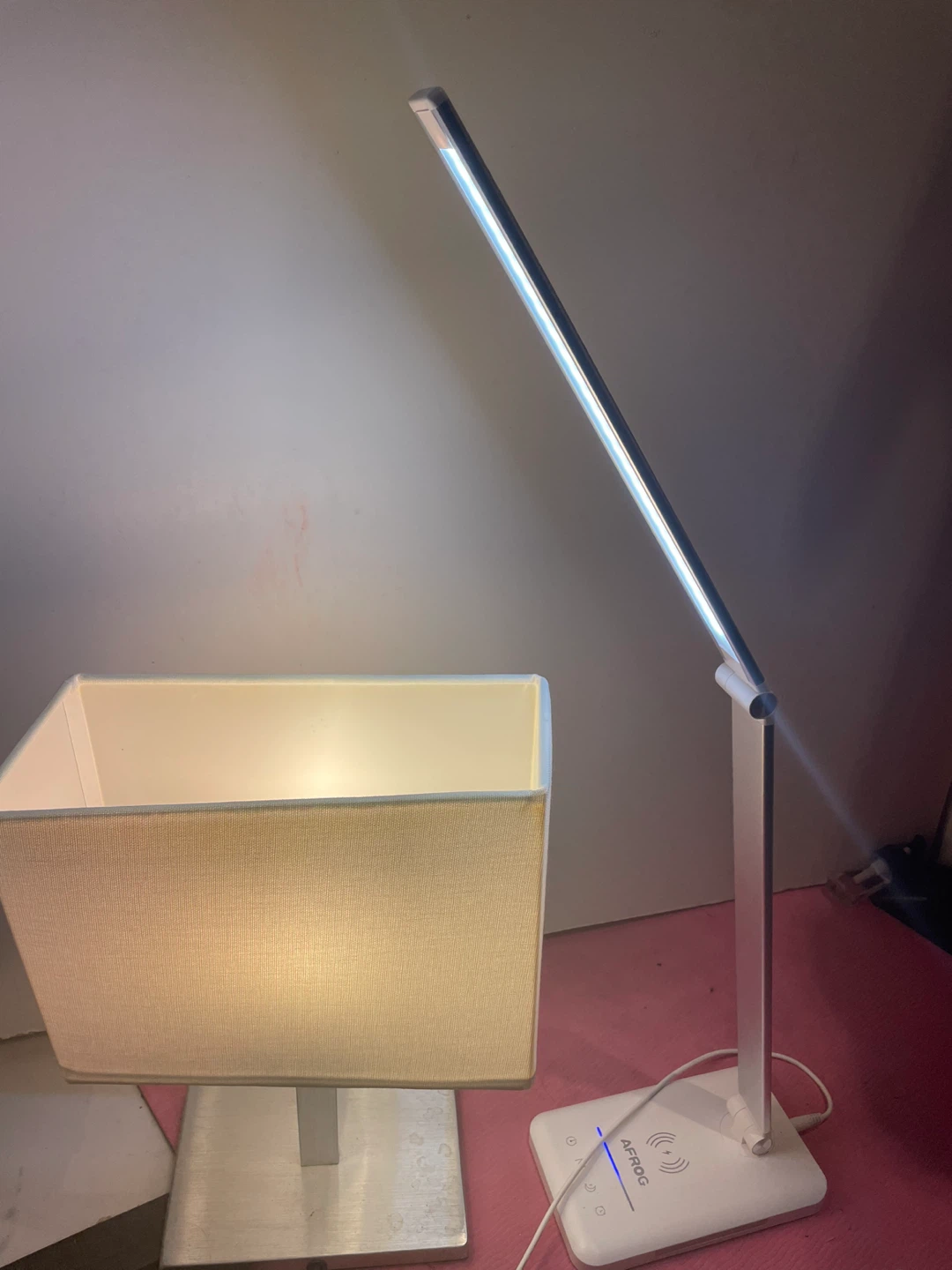 $25 left and $45 LED Lamp