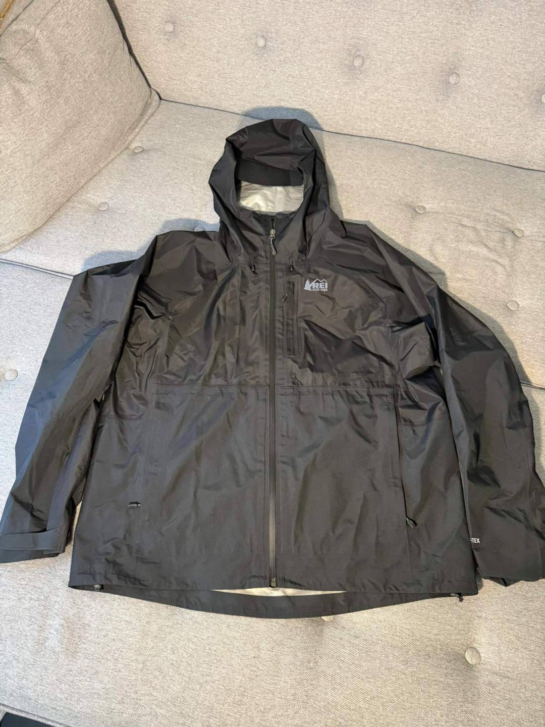 REI Co-op GORE-TEX Rain Jacket Black