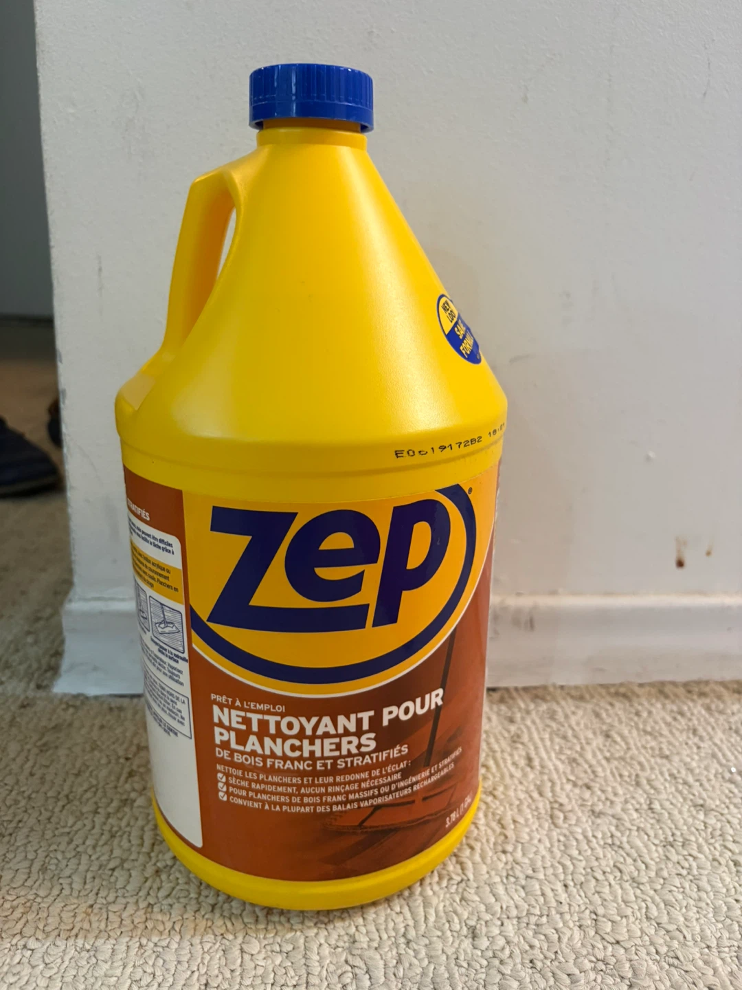 Zep Hardwood & Laminate Floor Cleaner 3.78L