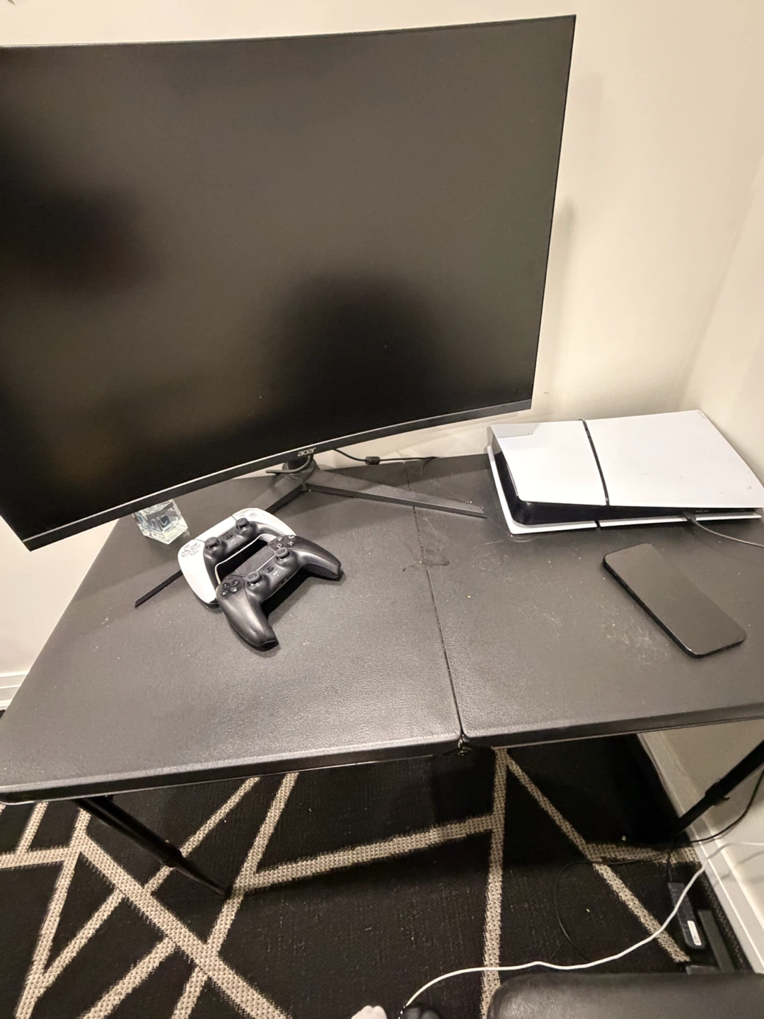 Acer Gaming Monitor and ps5 slim digital